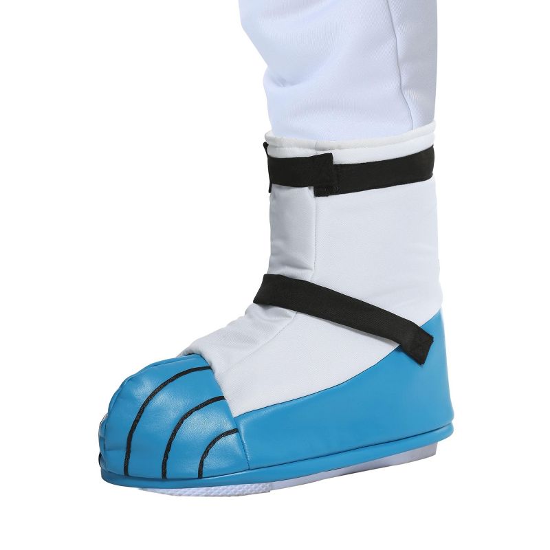 HalloweenCostumes.com One Size Fits Most  Astronaut Boots for Kids, Black/White/Blue, 2 of 3