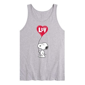 Men's - Peanuts - Snoopy Luv Graphic Tank Top - 1 of 3
