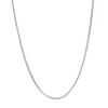 Links of Italy Sterling Silver 1.3mm Franco Chain - Rhodium Plated - Available Sizes: 16  , 18  , 20  , 22  Inches - 2 of 3