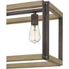 Quoizel Lighting Finn 5 - Light Island Pendant Light in  Rustic Black - 4 of 4