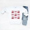 Simply Sage Market Women's Graphic Sweatshirt Coquette Pink Cherry Chart - 2 of 4