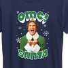 Women's - ELF - Christmas Omg Santa Short Sleeve Graphic T-Shirt - 2 of 4