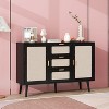 Suki 3-Drawer Accent Storage Cabinet, Decorative Storage Cabinet for Living Room, Bedroom and Dining Room - The Pop Home - 2 of 4