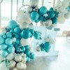 PartyWoo Balloons Teal Turquoise Aqua Dark 12 Inch 50 pcs - 3 of 4