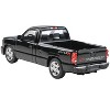 2006 Chevrolet Silverado 454 LSX Pickup Truck Onyx Black 1/64 Diecast Model Car by Paragon - 2 of 4