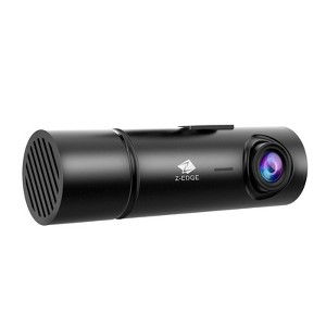 Z-EDGE T3P 3-Channel 4K Dash Cam, Front + Rear + Cabin 3CH Recording, IPS Touch Screen, Night Vision, GPS, Wi-Fi, Parking Mode, with 64GB Card - 1 of 4