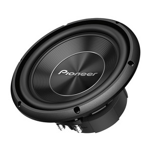 Pioneer® A-Series TS-A250D4 10-In. 1,300-Watt-Max 4-Ohm Dual-Voice-Coil Subwoofer in Black - 1 of 4