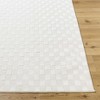Hauteloom Carina Light 3D Checkered Washable Area Rug - 4 of 4