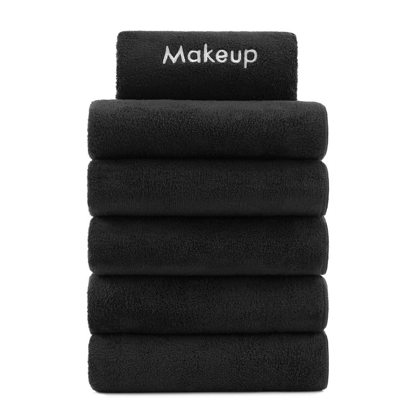 Arkwright Makeup Remover Fingertip Towels (Pack of 6) - Soft Coral Fleece Microfiber, 1 of 10