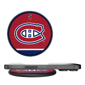 NHL Eastern Conference Teams Stripe 15-Watt Wireless Charger - 1 of 4