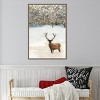 Amanti Art Grand Elk II  by Stellar Design Studio Canvas Wall Art Print Framed 23-in. W x 33-in. H. - 4 of 4
