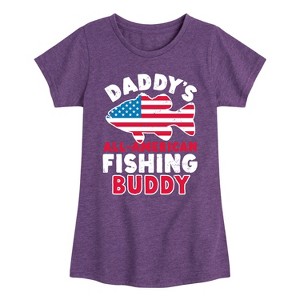 Girls' - Instant Message - Celebrate Family Fitted Short Sleeve Graphic T-Shirt - 1 of 4