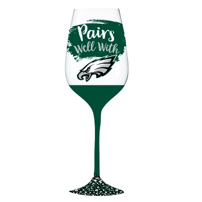 Philadelphia Eagles, 17oz Boxed Stemware