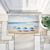 Stupell Industries Summer Umbrella Beach Day Printed Outdoor Door Mat, design by Kim Allen, 18"x30" - 4 of 4