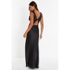 QUIZ Women's Satin Wrap Front Maxi Dress - 2 of 4