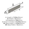 Amerock Ladera Backplate for Cabinet Knobs and Pulls - 3 of 4