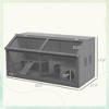 Rat Cage Hamster Cage Small Animal Playhouse for Gerbils with Suspension Bridge, Ladders - 3 of 4