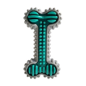 American Pet Supplies Dental TPR Bone Dog Toy for Light to Medium Chewers – Ultimate Oral Care & Fun - 1 of 4