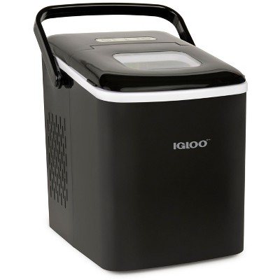 Igloo 26-Pound Automatic Self-Cleaning Portable Countertop Ice Maker Machine With Handle