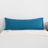 Brushed Microfiber Body Pillowcase, Super Soft Body Pillow Cover with Envelope Closure, 20x54 Inches - NTBAY - 3 of 4