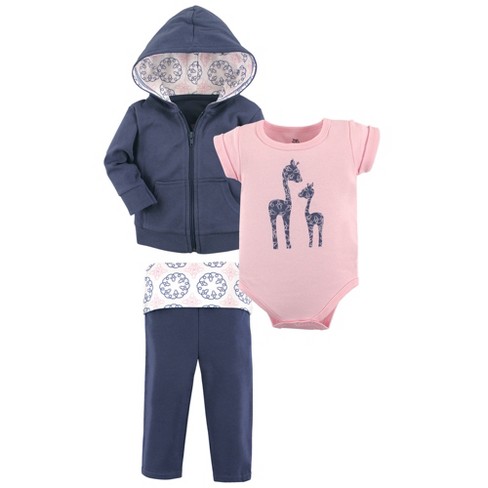 and Pant Yoga Sprout Unisex Baby Cotton Hoodie Bodysuit or Tee Top