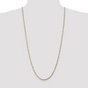 Black Bow Jewelry 2.75mm, 14k Yellow Gold, Flat Figaro Chain Necklace - 2 of 4