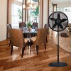 Lasko 18-inch Adjustable Elegance and Performance Pedestal Fan - Black - 4 of 4