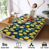 Floral Print Style Japanese Floor Mattress Indoor Living Room Bedroom Furniture, Tatami Mat Portable Floor Bed Roll Up Mattress for Camping Travel - 4 of 4