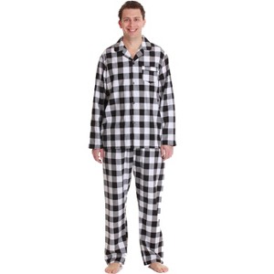 #FollowMe Mens Flannel Pajama Set  Stylish & Cozy Winter Sleepwear - 1 of 4