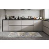 J&V TEXTILES 20"x55" Anti-Fatigue Kitchen Runner Mat Brown Tile: Non-Skid, Stain & Water-Resistant, Medium Pile - 2 of 2