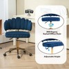 CAVINAS Velvet Home Office Desk Chair, Computer Chair, Swivel Office Chair, Wheels Swivel Height Adjustable Swivel Task Chair - 3 of 4