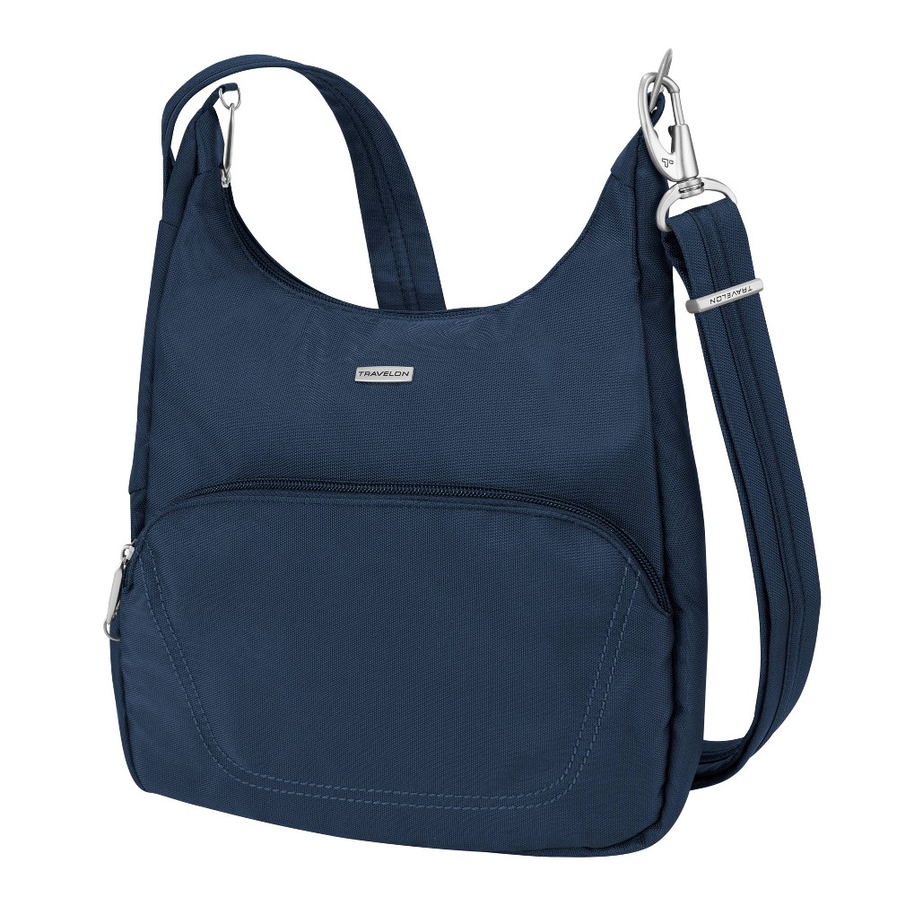 Photos - Other Bags & Accessories Travelon RFID Anti-Theft Essential Messenger Bag - Midnight Blue