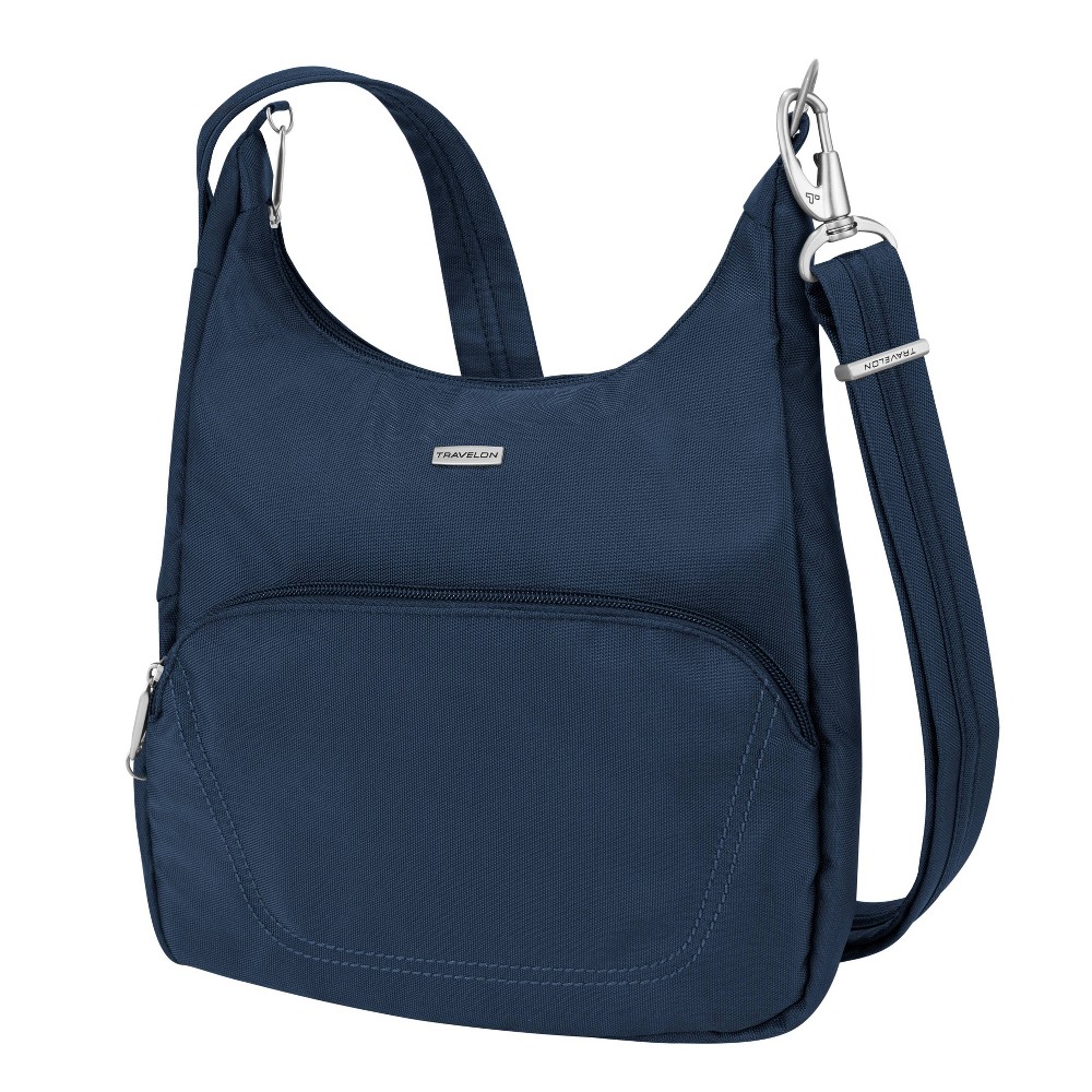 Photos - Travel Accessory Travelon RFID Anti-Theft Essential Messenger Bag - Midnight Blue