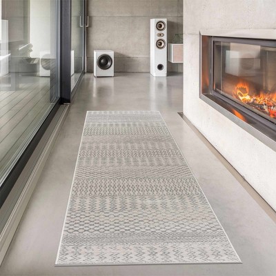 Hauteloom Tigri Aztec Ivory & Gray 2318 Area Rug