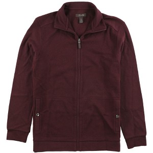 Tasso Elba Mens Jacquard Textured Knit Jacket - 1 of 1