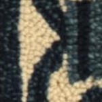ivory/dark blue