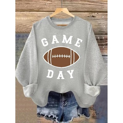 Plus Size Pullover Sweatshirt for Women Crewneck Casual Oversized Long Sleeve Fleece Tops Sweatshirts
