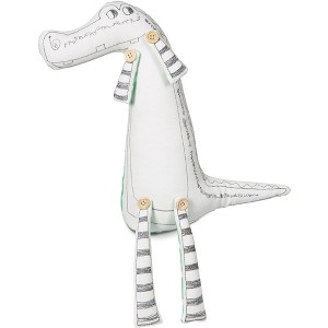Pavilion Gift Company - Casey the Crocodile - 15" Crocodile Stuffed Animal/Door Stopper - Stuffed Animals - 1 of 4
