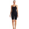 DOMETOUR Sport Sleeveless Slim Fit Jumpsuits for Women Tummy Control - 3 of 4