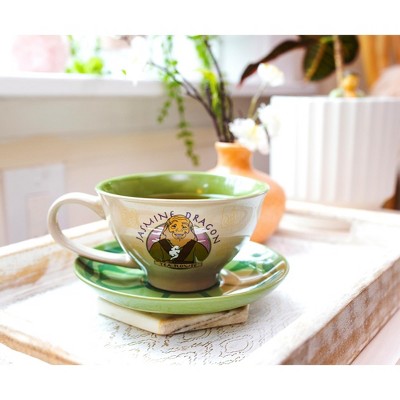 Avatar Jasmine Dragon Ceramic Teacup and Saucer Set