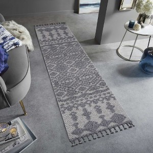 Kumasinova Medallion Rugs for Living Room, Stain-Resistant Indoor/Outdoor Area Rug, Washable Rug– Non-Shedding, Kid & Pet-Friendly - 1 of 4