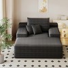 Lounge Chair Indoor, Oversized Upholstered Sofa Bed, Sleeper Couch Reading Chairs, Cloud Sofas Couches for Living Room or Bedroom-Maison Boucle - 4 of 4
