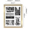 Americanflat 11x14 Collage Picture Frame with shatter-resistant glass - Available in a variety of Colors - 2 of 4