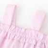 Disney Princess Baby 2pcs Ariel/Cinderella Floral Ruffled Smocked Sleeveless Top And Bloomer Shorts Outfit Set - 4 of 4
