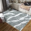 Washable Large Non Slip Living Room Rugs, Modern Abstract Soft Bedroom Carpet, Low Pile Floor Rugs for Dining Room Kitchen - 4 of 4
