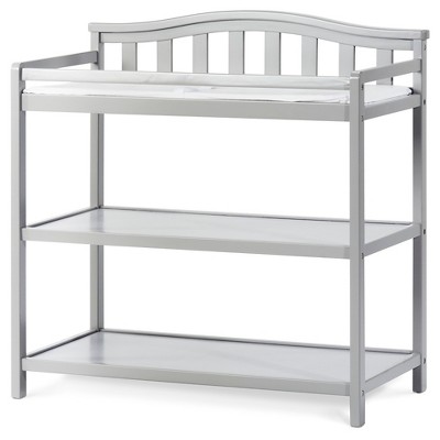 Child Craft Arch Top Changing Table - Cool Gray