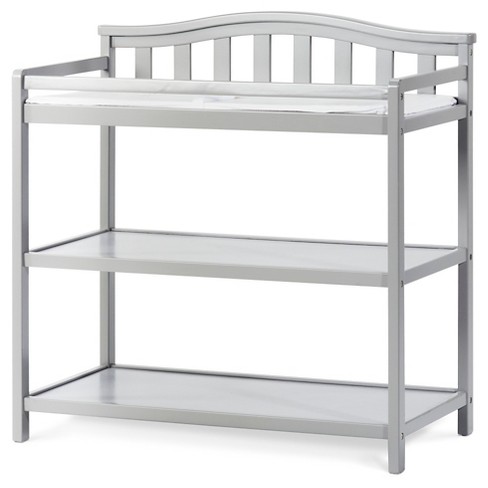 Child Craft Camden Arch Top Changing Table Cool Gray Target