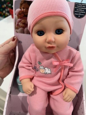 Baby Born My Real Baby Doll Annabell, Blue Eyes: Realistic Soft-Bodied Baby  Doll, Kids Ages 3+, Sound Effects, Drinks & Wets, Mouth Movements, Cries