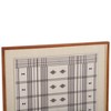 Tarra - 30" X 30" - Cream - Polyester/Linen/Wood/MDF/Glass - Framed Textle Art - WLA1904 - Safavieh - 3 of 4