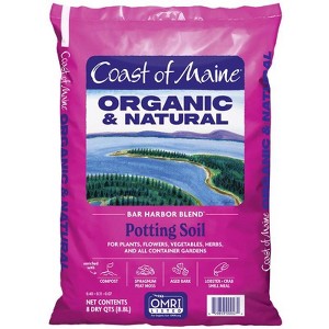 Coast of Maine Bar Harbor Blend Organic Flower and Plant Potting Soil 8 qt - 1 of 1